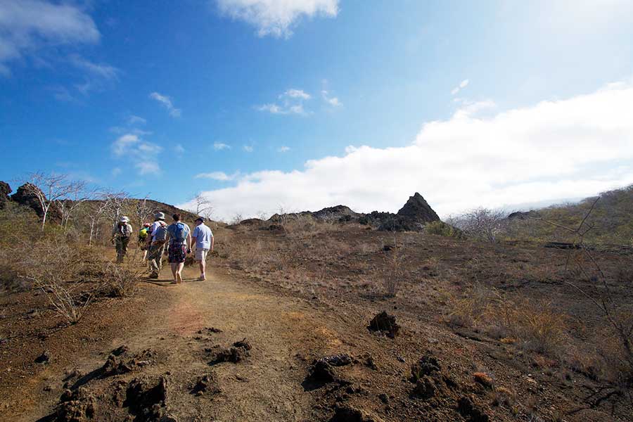 hiking Galapagos Islands