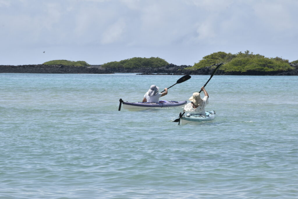 low-impact activities kayaking in galapagos 